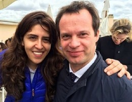 Francesca Chaouqui e Marco Carrai