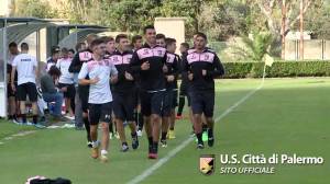 Campo Base, partita d’allenamento per i rosanero