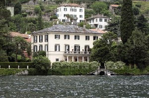 Clooney mette in vendita la sua villa sul Lago di Como