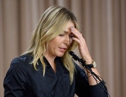 Tennis sotto shock, Sharapova positiva all'antidoping