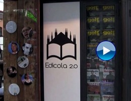 Edicola diventa 2.0 e si trasforma in una club-house sotto casa