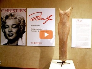 All'asta il mitico vestito indossato da Marilyn per J. F. Kennedy