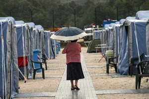 Sisma: piove ad Arquata e nelle zone terremotate