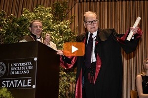 Laurea ad honorem dalla Statale di Milano per Ennio Morricone