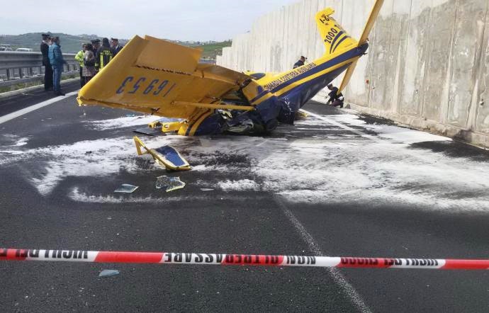 Ultraleggero precipitato ad Agrigento, morto il pilota