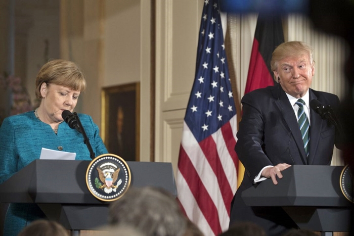 trump-merkel-