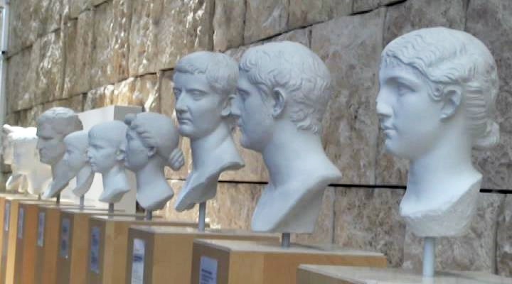 Ara Pacis, nuovo allestimento con ritratti dei nipoti di Augusto