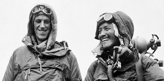 Edmund Hillary e Tenzing Norgay