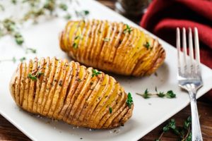 Hasselback potatoes