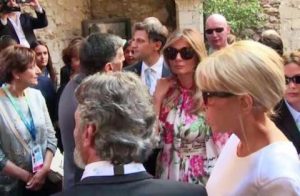 I partner dei leader del G7 in visita nel centro di Taormina