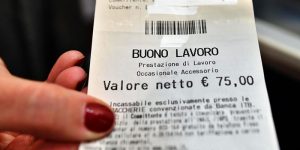 Bozza “voucher” in commissione