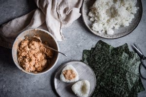 onigiri preparazione