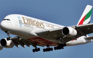 Airbus A380 della Emirates