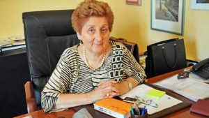 La presidente dell'ospedale vaticano, Mariella Enoc