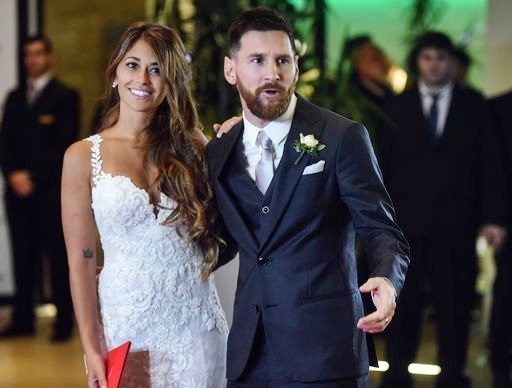 Leo Messi e Antonella Roccuzzo sposi