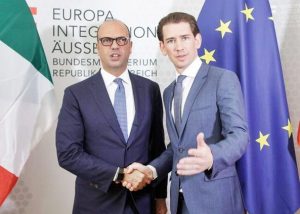 austriaco Sebastian Kurz alfano