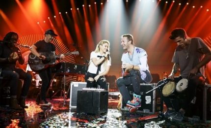 Shakira, Chris Martin e Justin Trudeau al concerto per G20