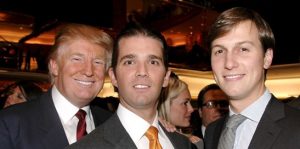 trump, trump jr, Jared Kushner