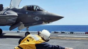 caccia F-35B dal Giappone e aereo