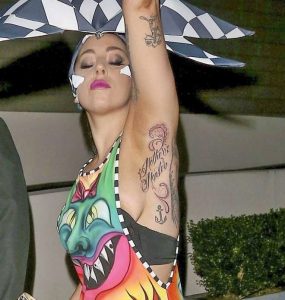 tatuaggi di Lady Gaga