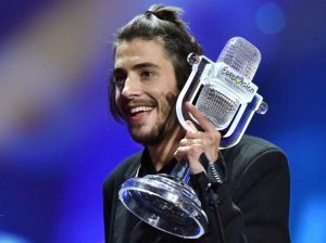 Il vincitore dell'Eurovision Song Contest Salvador Sobral