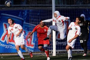 calcio donne palestinesi