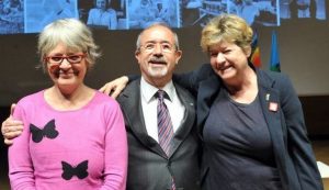 Annamaria Furlan, Carmelo Barbagallo e Susanna Camusso