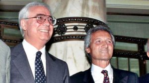 Cesare Geronzi e Sergio Cragnotti