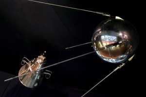 Russia - 50 year anniversary of the first satellite Sputnik