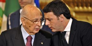 Renzi-Napolitano, la coppia scoppia