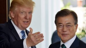 Moon Jae-in trump2