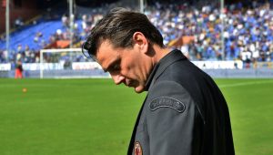 il Milan ha esonerato Vincenzo Montella