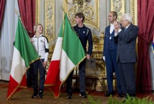 Mattarella agli atletia Olimpiadi Sudcorea tutta Italia con voi