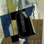 Picasso-Verre guitare et bouteille (002)