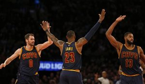 NBA: Cleveland Cavaliers at New York Knicks