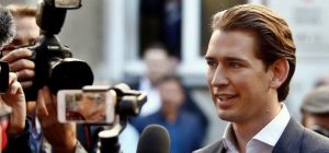 il nuovo Cancelliere austriaco, Sebastian Kurz