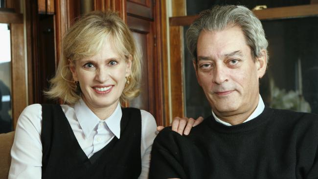 Siri Hustvedt y Paul Auster