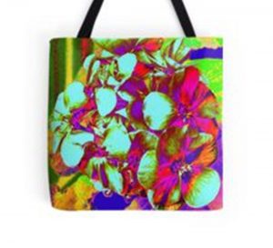 beautiful flowers -bag