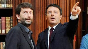 Dario Franceschini e Matteo Renzi