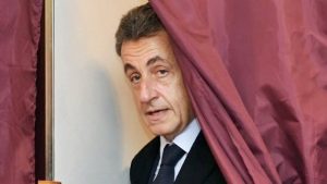 L'ex presidente della Repubblica francese Nicolas Sarkozy