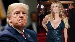 Donald Trump and Stormy Daniels