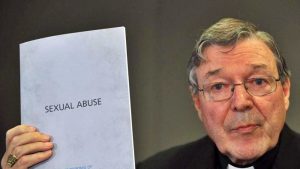 Il cardinale George Pell, incriminato per abusi sessuali