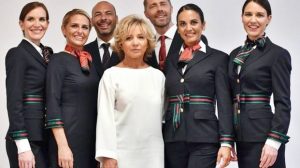 Alitalia, la stilista Ferretti