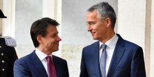 Conte meets Stoltenberg