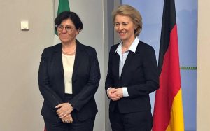 Elisabetta Trenta Ursula von der Leyen