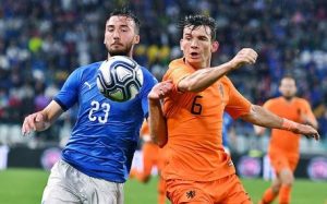 Friendly soccer match: Italy-Netherlands