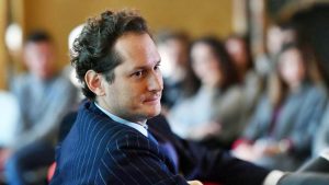 John Elkann, presidente di Fca ed Exor