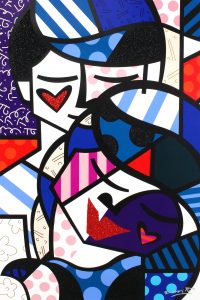 Romero Britto_Love me tender_2017