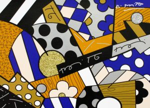 Romero Britto_The Blues_2017