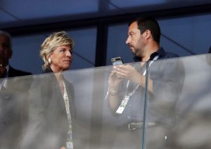 Salvini a Mosca con Evelina Christillin